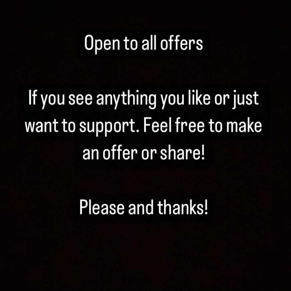 Open to all offers!